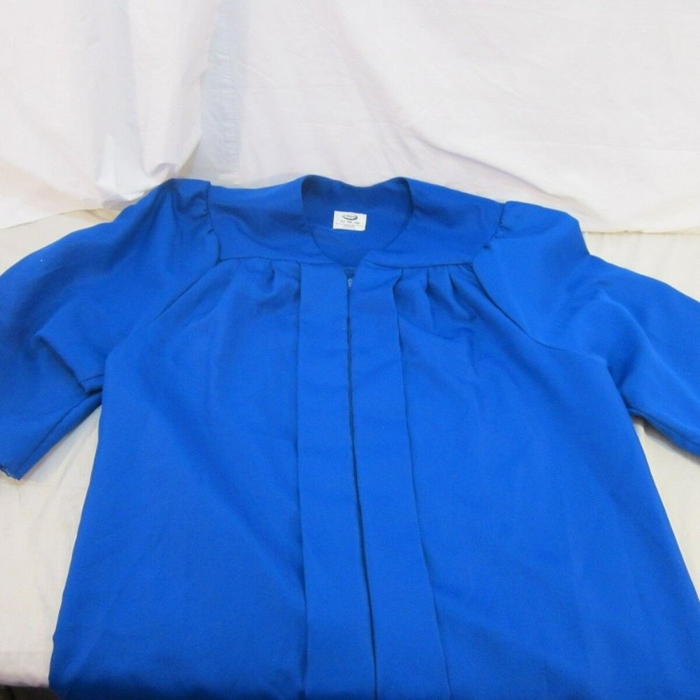 Jostens Inc. Royal Blue Graduation Gown Matte Finish … Gem